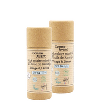 Charger l'image dans la galerie, Stick Solaire Minérale Visage & Lèvres SPF50 Comme Avant
