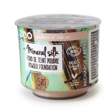 Charger l'image dans la galerie, Fond de teint poudre Mineral silk recharge Zao