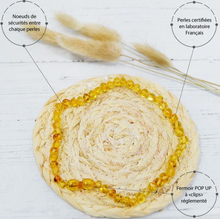 Charger l'image dans la galerie, Collier d'ambre Honey Irréversible Bijoux