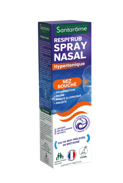 Respiru'Rub Spray Nasal Hypertonique Santarome