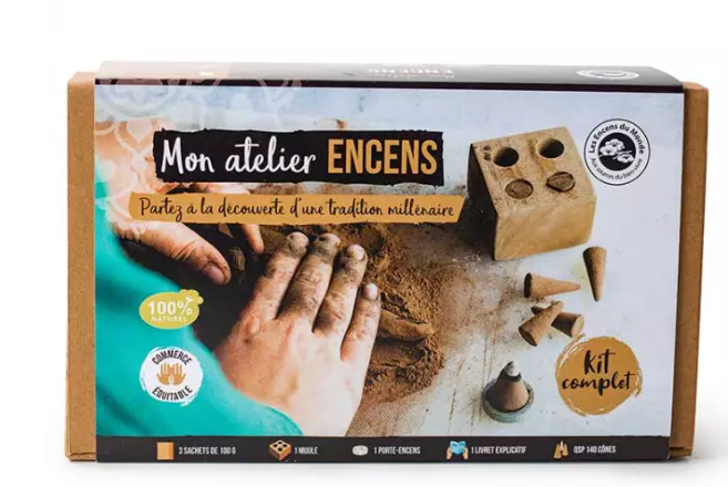 Coffret Mon Atelier Encens DIY Aromandise