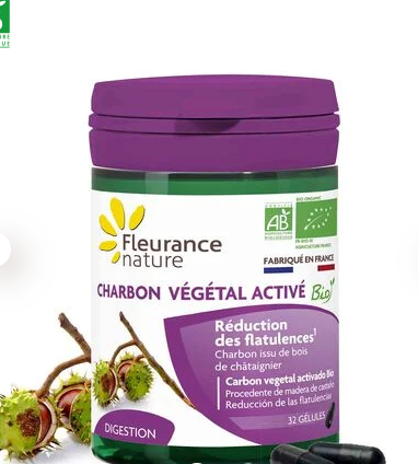 Charbon Végétal Activé Fleurance Nature