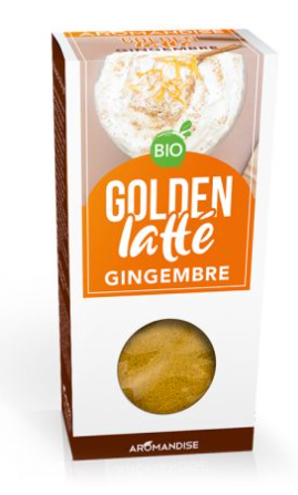Golden latté gingembre Aromandise
