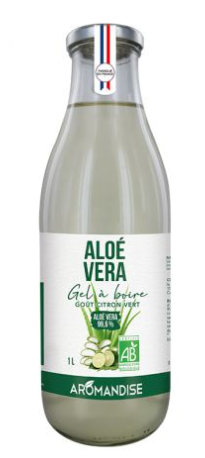 Gel aloé vera citron vert Aromandise – L'Essentiel