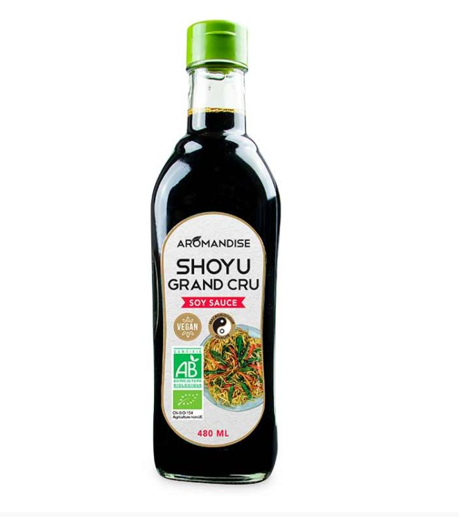 Sauce soja Shoyu Grand Cru 0,48L Aromandise