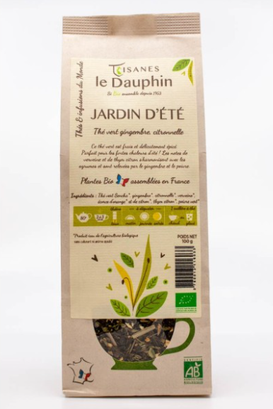 Jardin d'été Tisanes le Dauphin