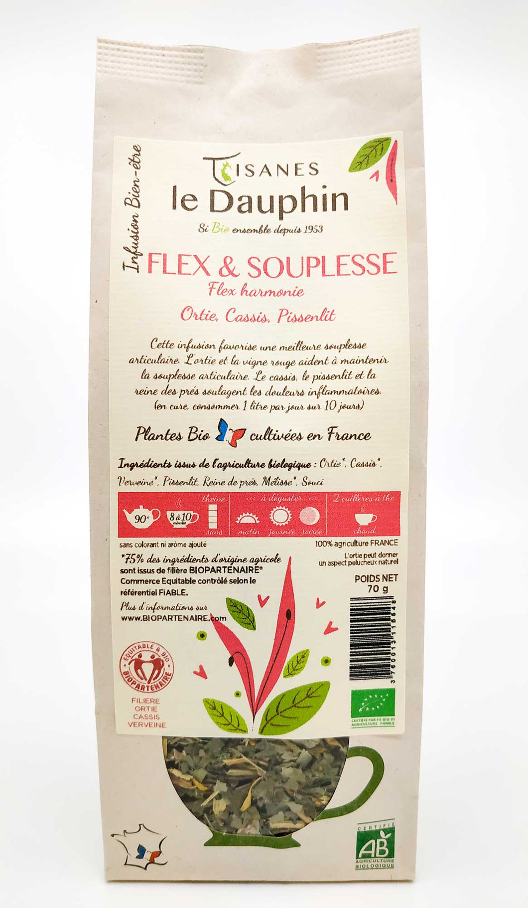 Flex & Souplesse Tisanes le Dauphin